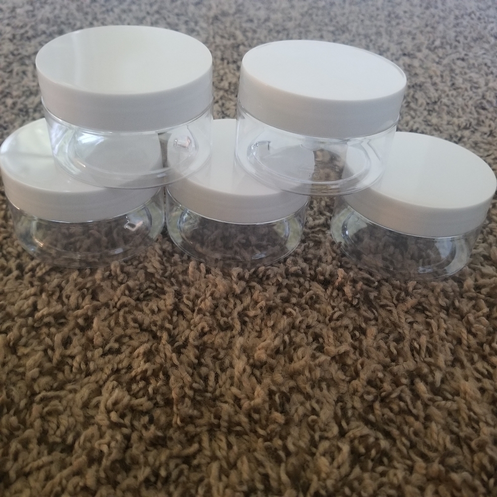 Cosmetics containers jars